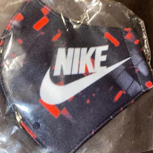 Nike black Red unisex Face Mask